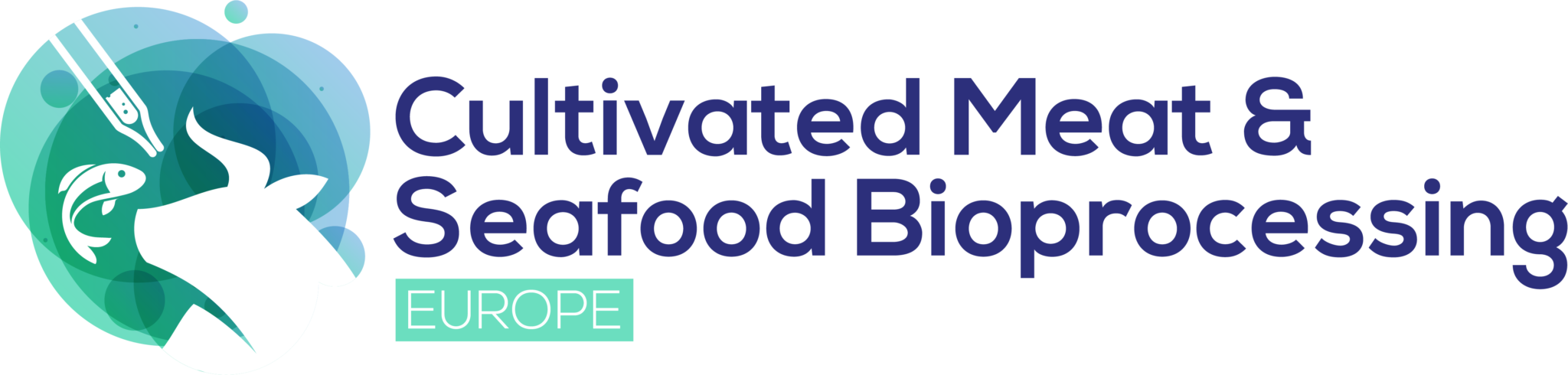 Cultivated Meats & Seafood Bioprocessing Summit Logo